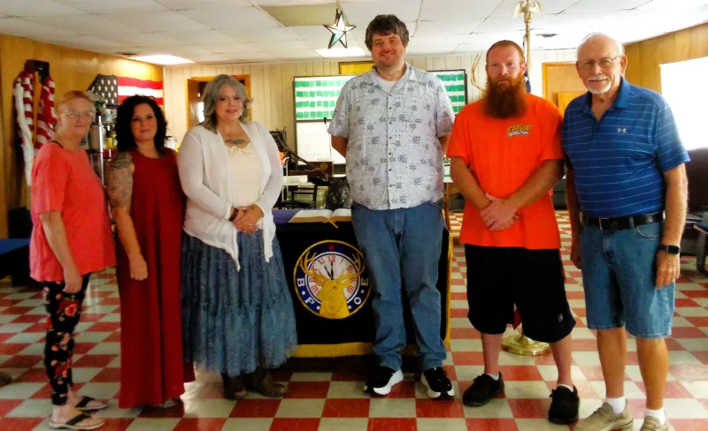 Picture This: Elks 198 inducts six